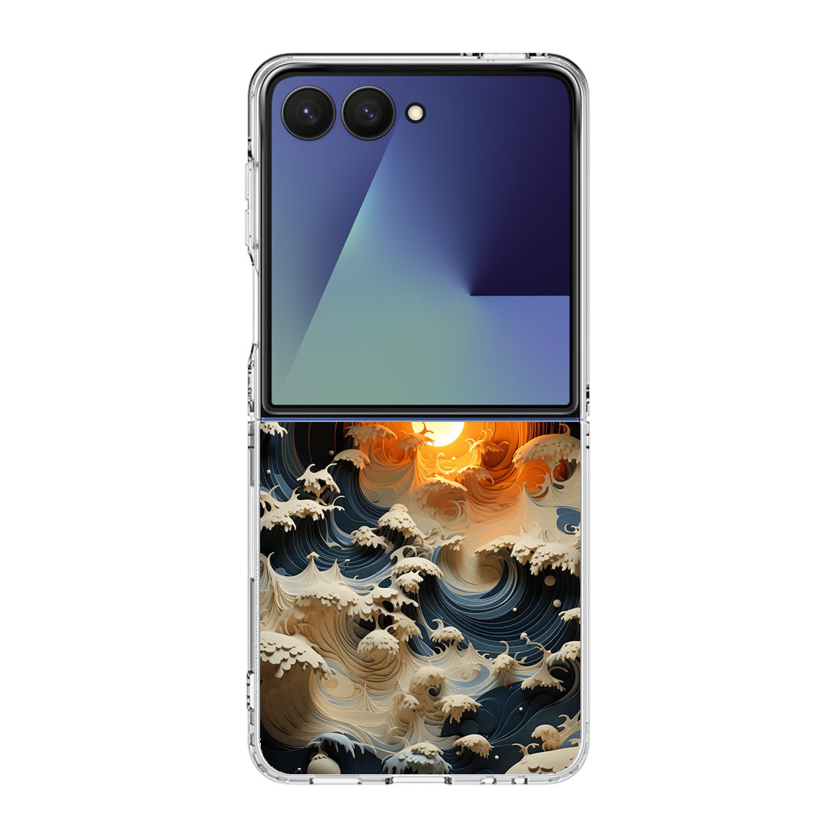 Solar Tsunami Samsung Galaxy Z Flip 7 Case