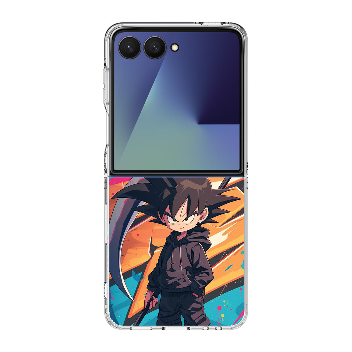 Street Saiyan Samsung Galaxy Z Flip 7 Case