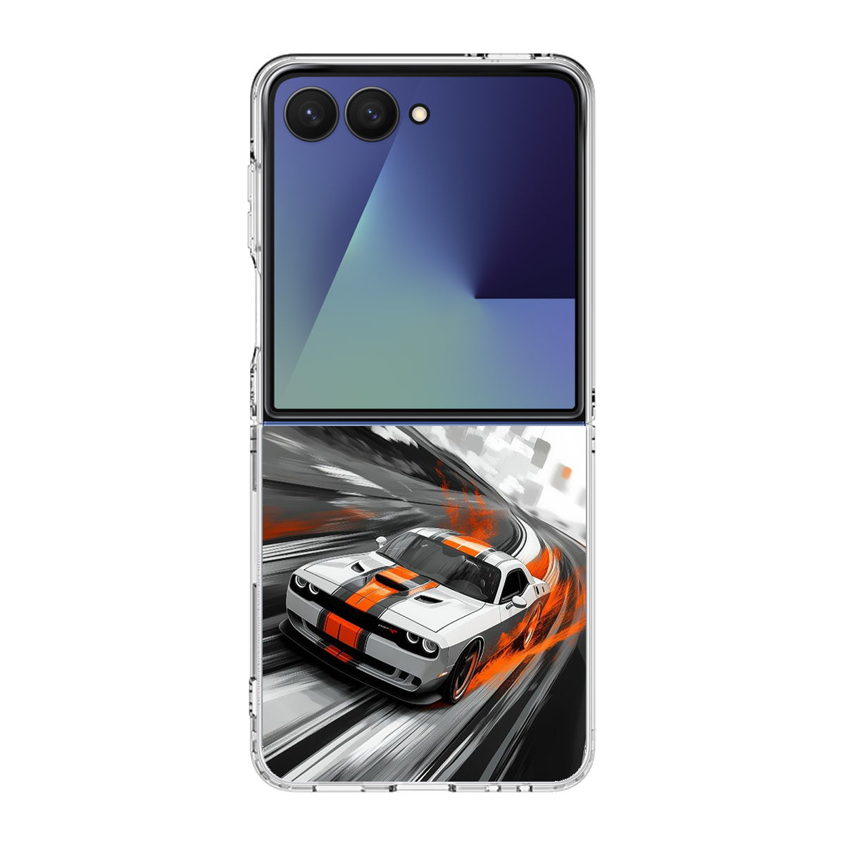 The Beast in Full Throttle Samsung Galaxy Z Flip 7 Case