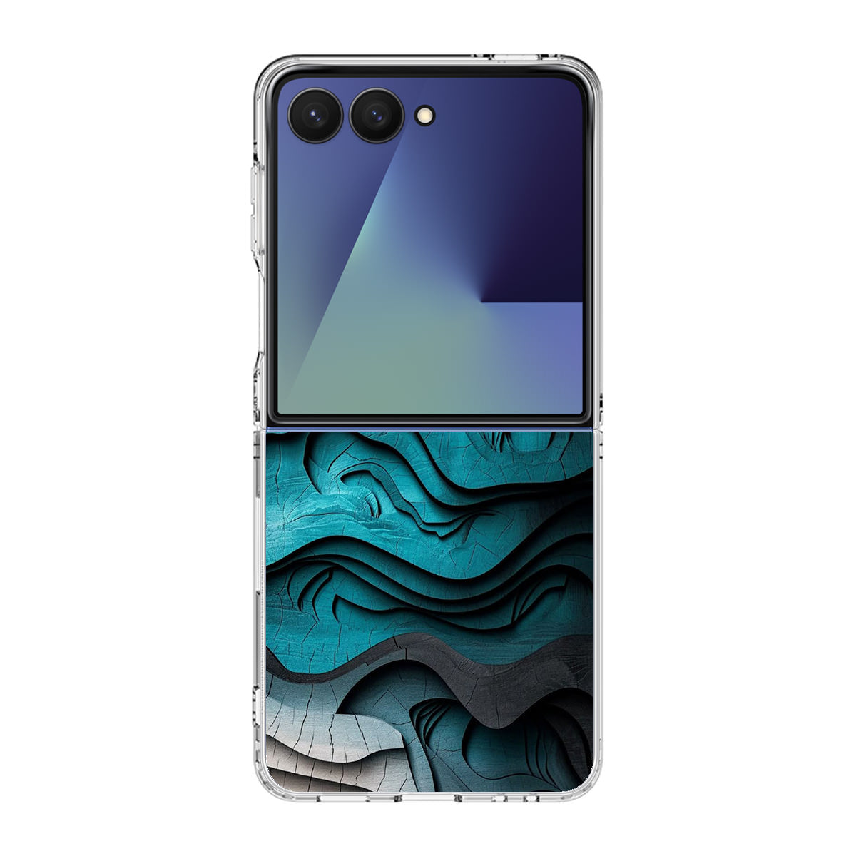 The Depths Beneath the Surface Samsung Galaxy Z Flip 7 Case