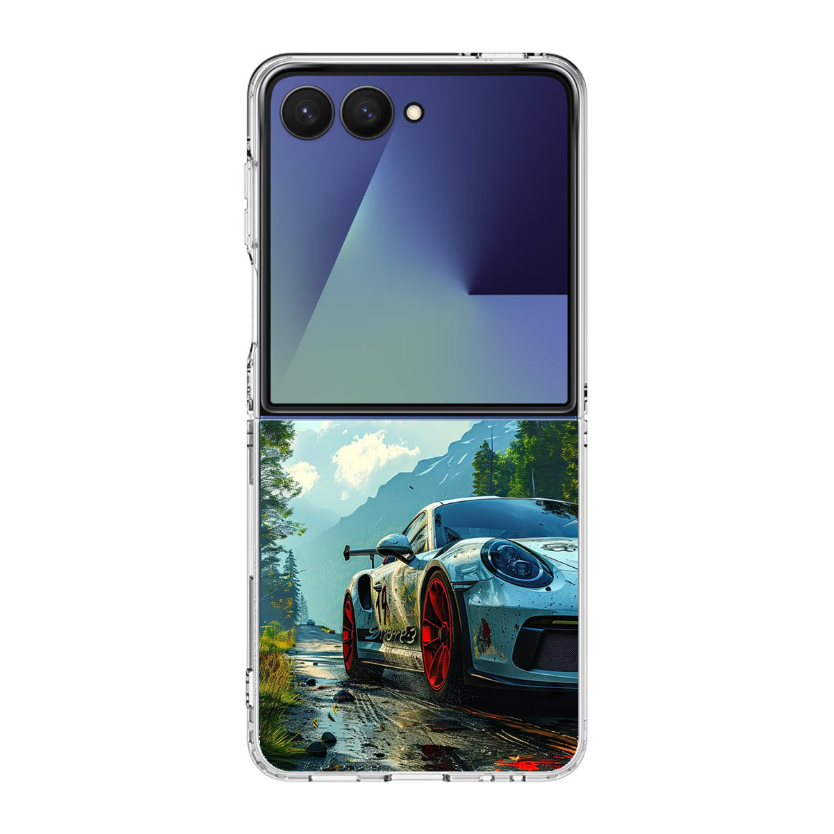 Turbo Through the Wilderness Samsung Galaxy Z Flip 7 Case