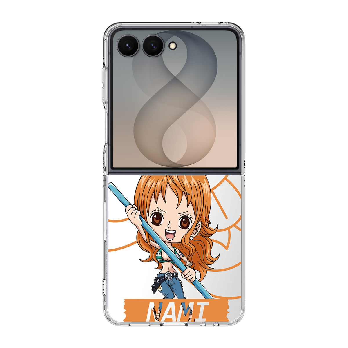 Chibi Nami Samsung Galaxy Z Flip 8 Case