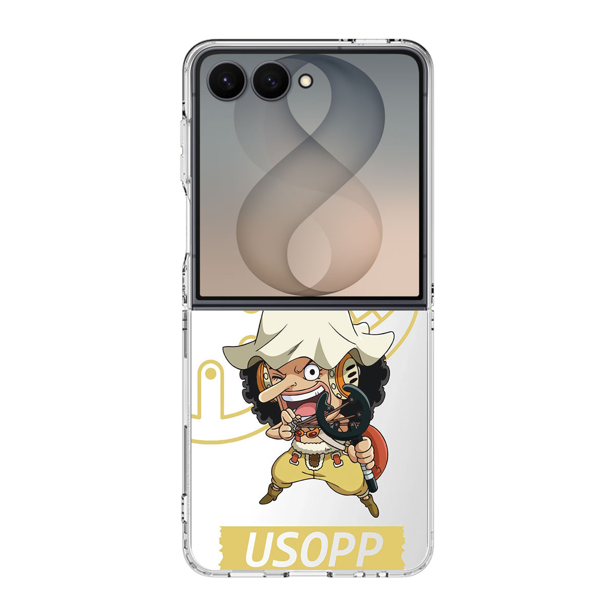 Chibi Usopp Samsung Galaxy Z Flip 8 Case
