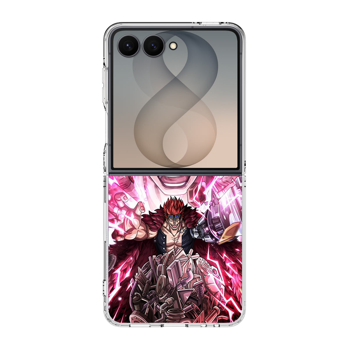 Eustass Kid Metal Power Samsung Galaxy Z Flip 8 Case