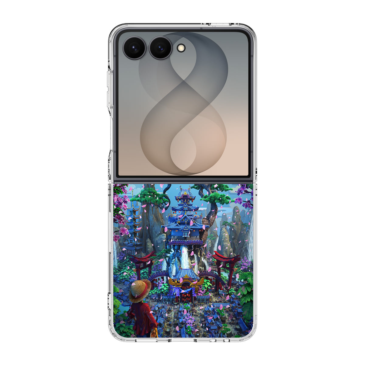 Flower Capital of Wano One Piece Samsung Galaxy Z Flip 8 Case