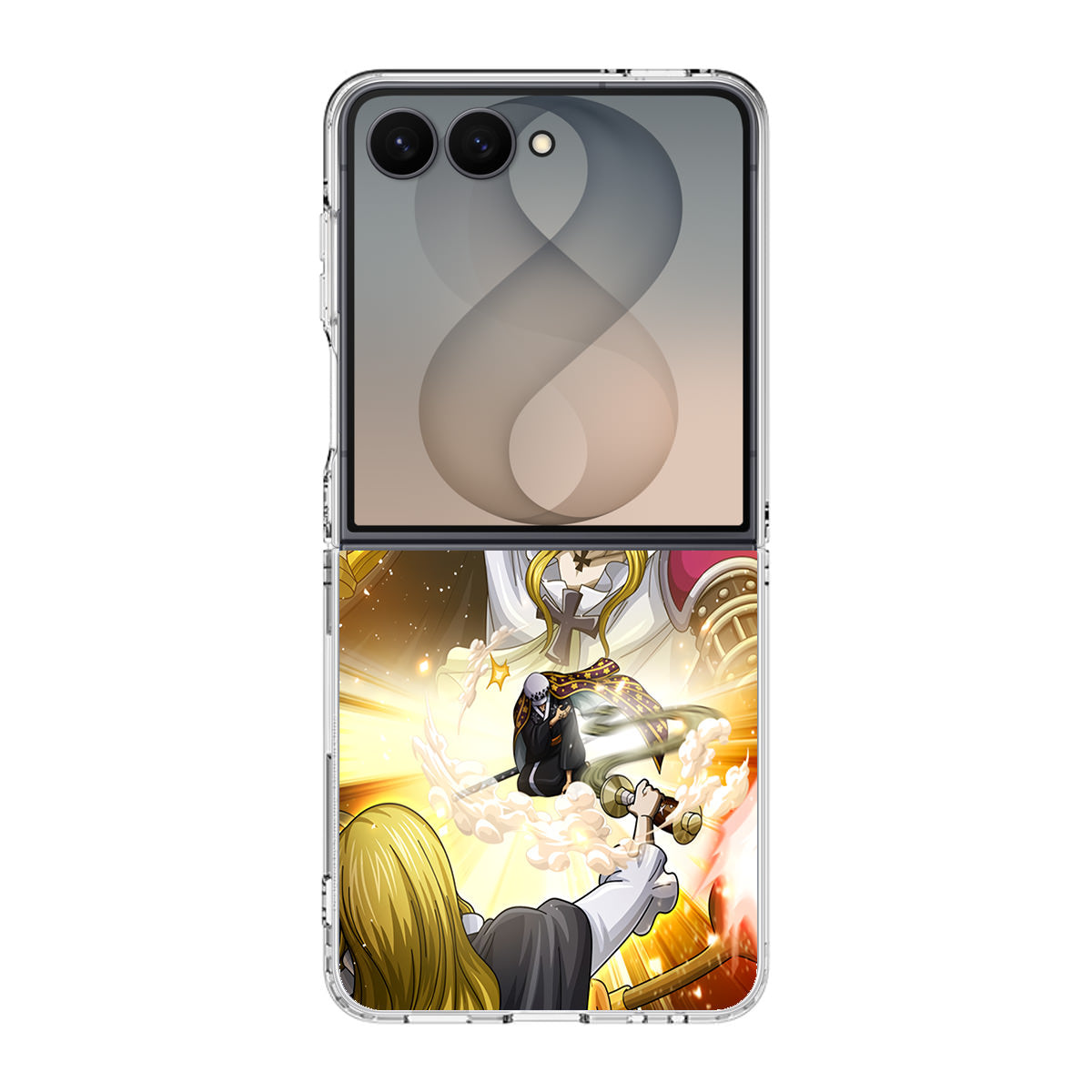 Hawkins Attacks Trafalgar Law Samsung Galaxy Z Flip 8 Case