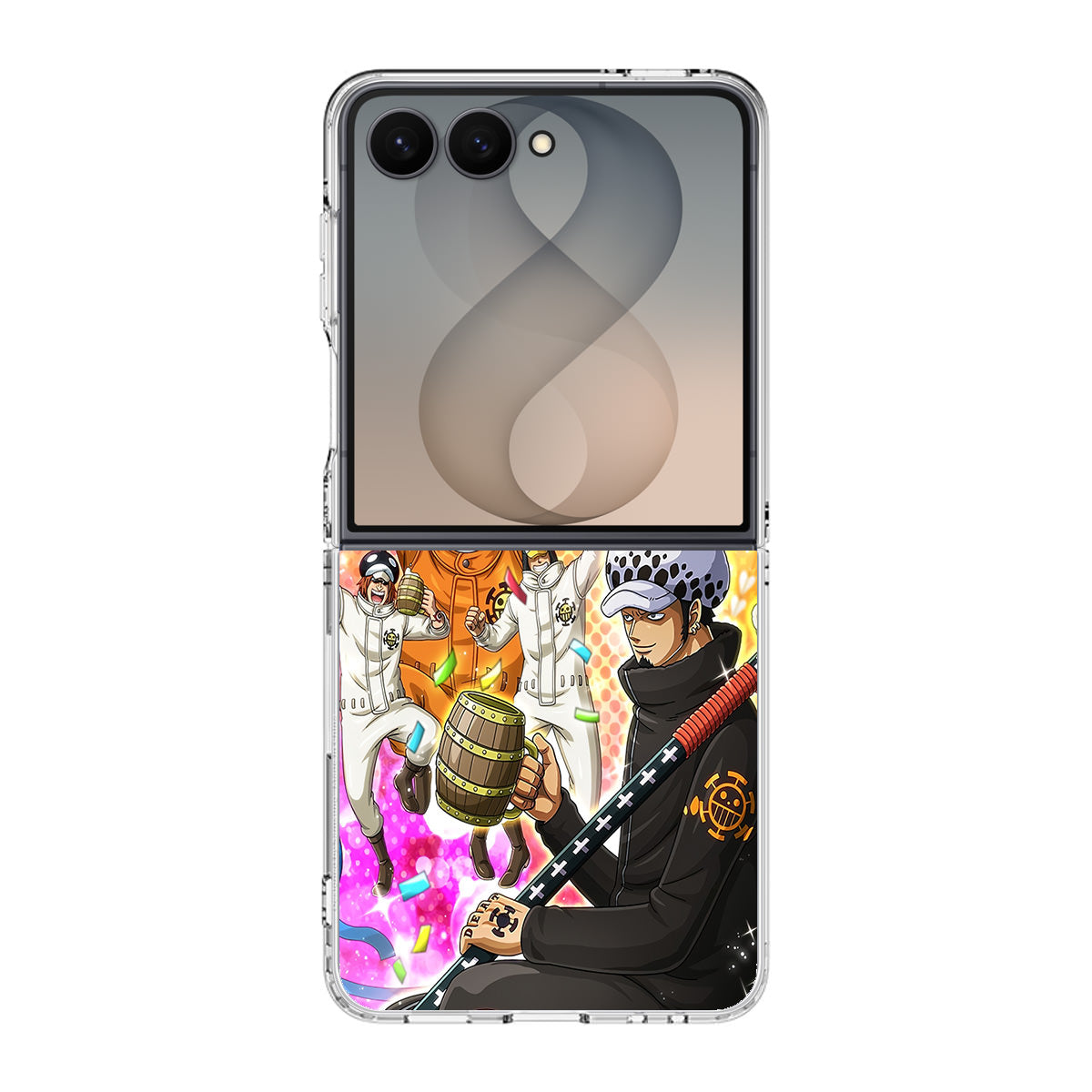 Heart Pirate Crew Samsung Galaxy Z Flip 8 Case