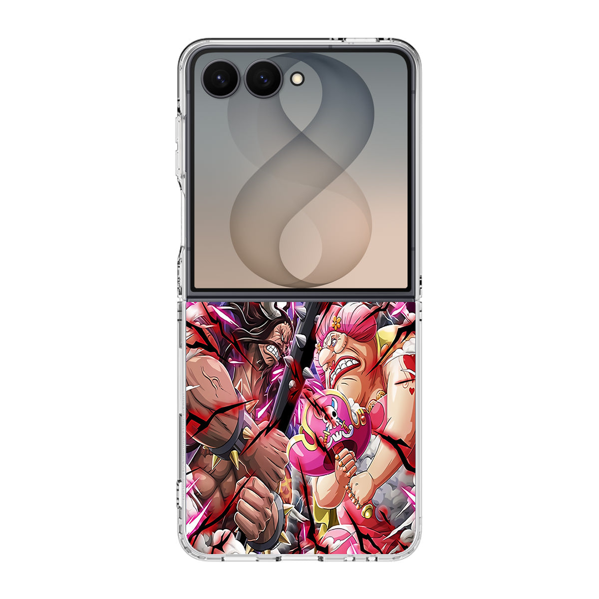Kaido VS Big Mom Samsung Galaxy Z Flip 8 Case