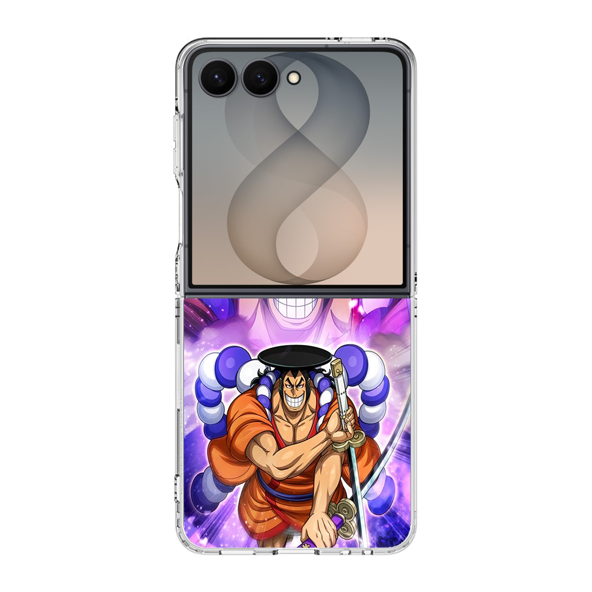 Kozuki Oden Two-Sword Style Samsung Galaxy Z Flip 8 Case