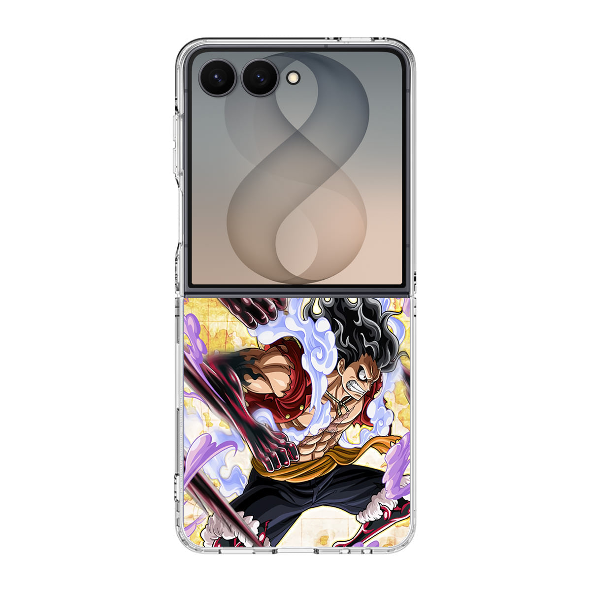 Luffy Gomu Gomu No Black Mamba Samsung Galaxy Z Flip 8 Case