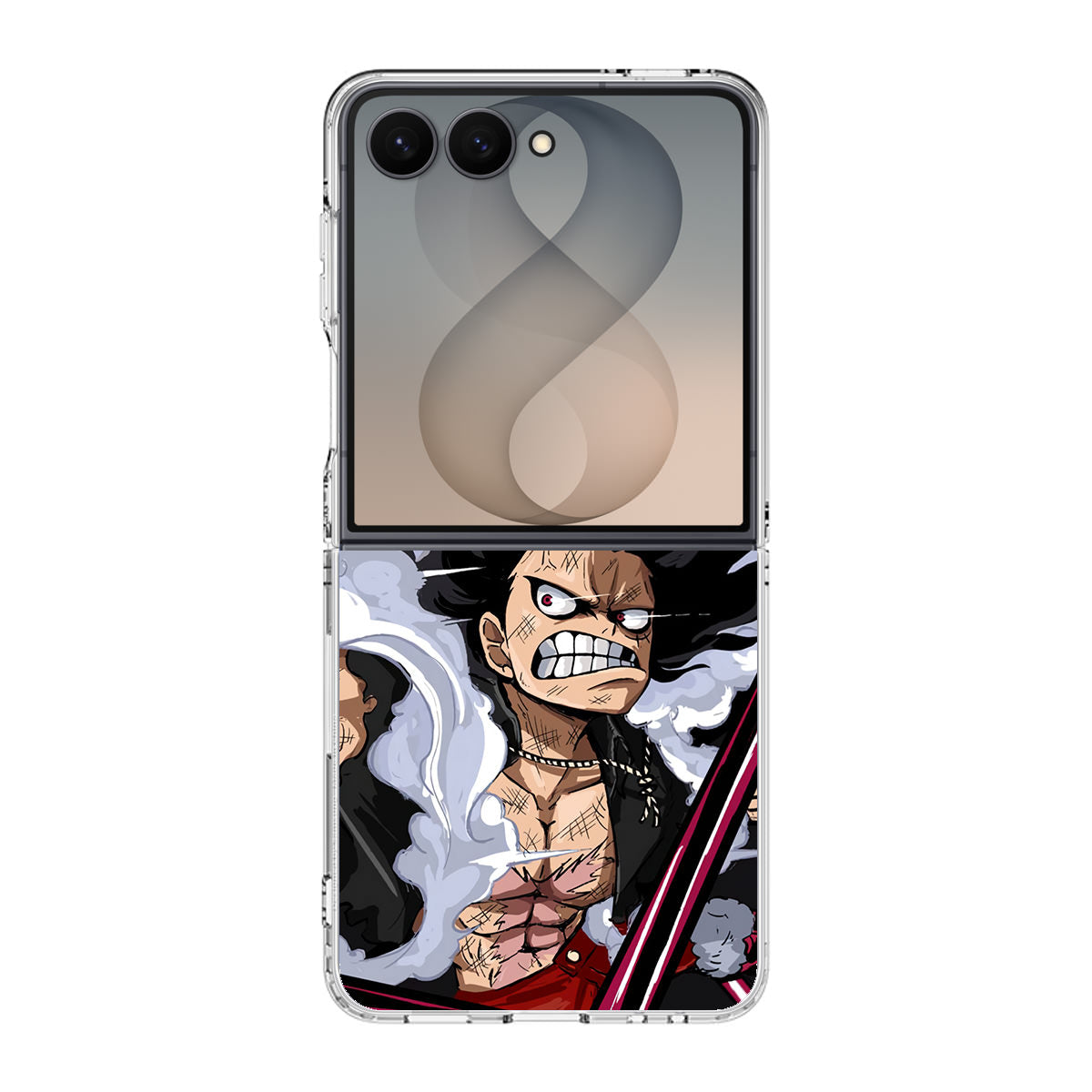 Luffy Snake Man Culverin Art Samsung Galaxy Z Flip 8 Case