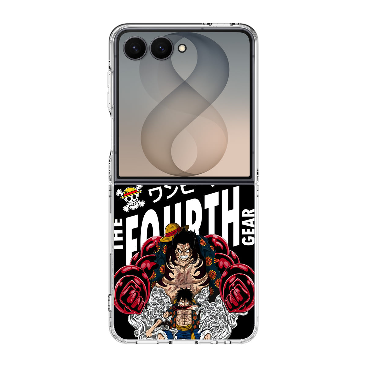 Luffy The Fourth Gear Black Samsung Galaxy Z Flip 8 Case