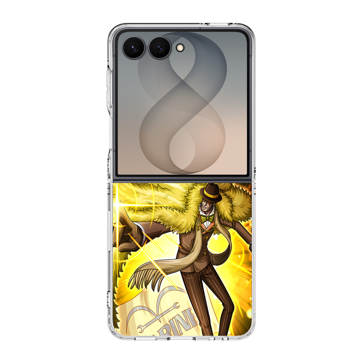 Marine Admiral Borsalino Samsung Galaxy Z Flip 8 Case