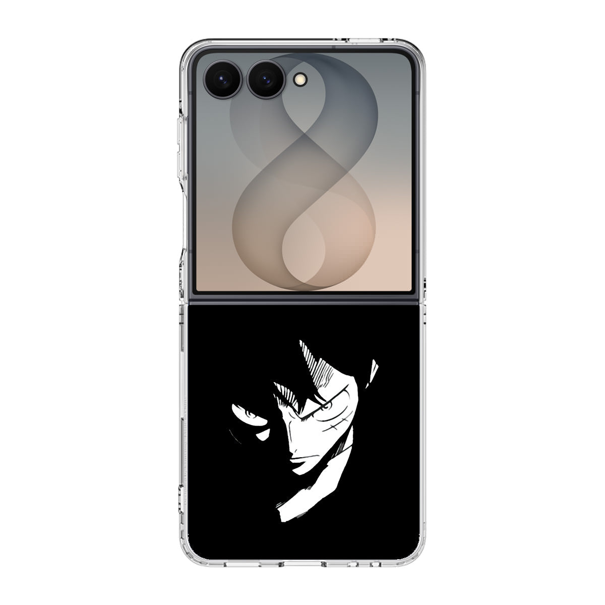 Monkey D Luffy Silhouette Samsung Galaxy Z Flip 8 Case