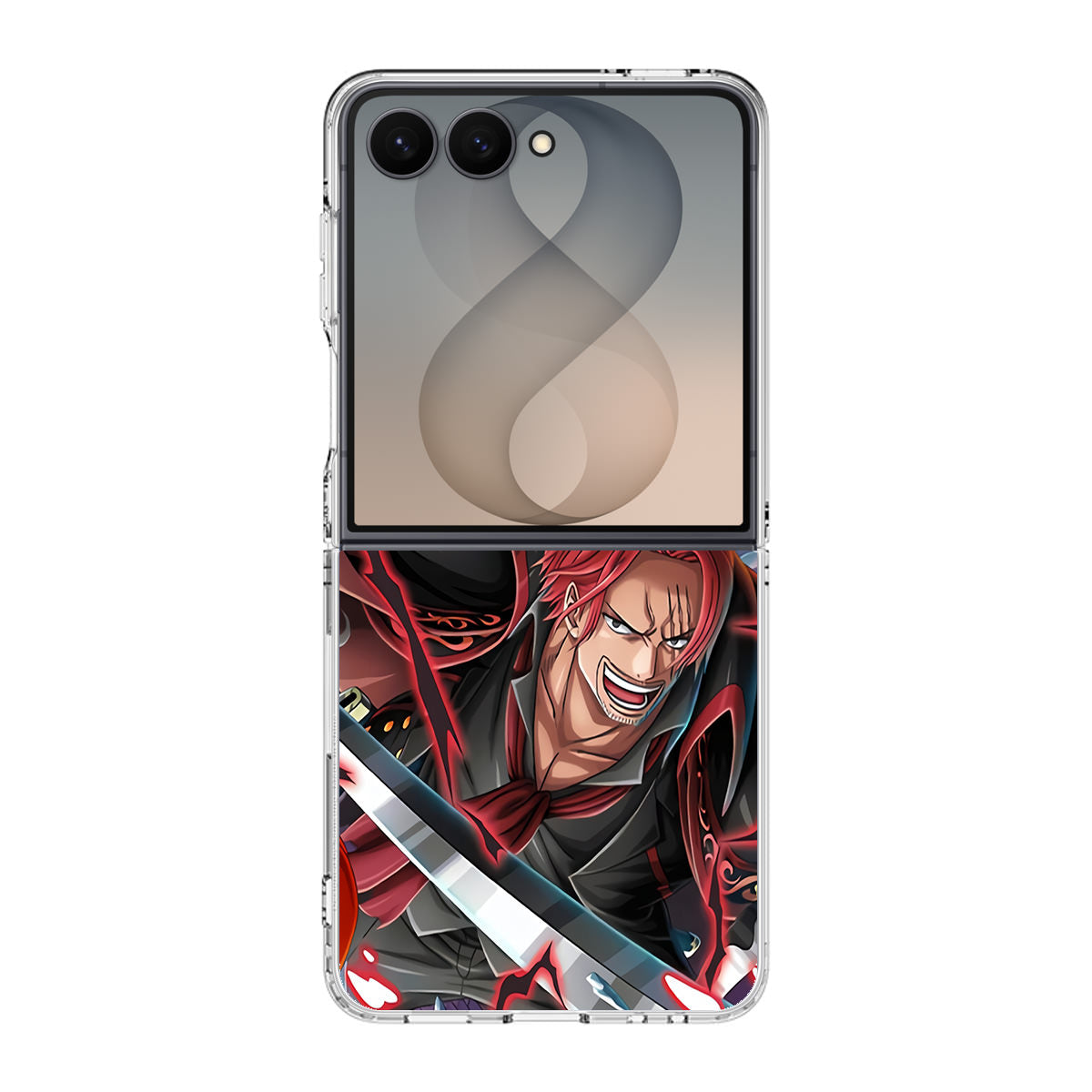 Red Hair Shanks Samsung Galaxy Z Flip 8 Case