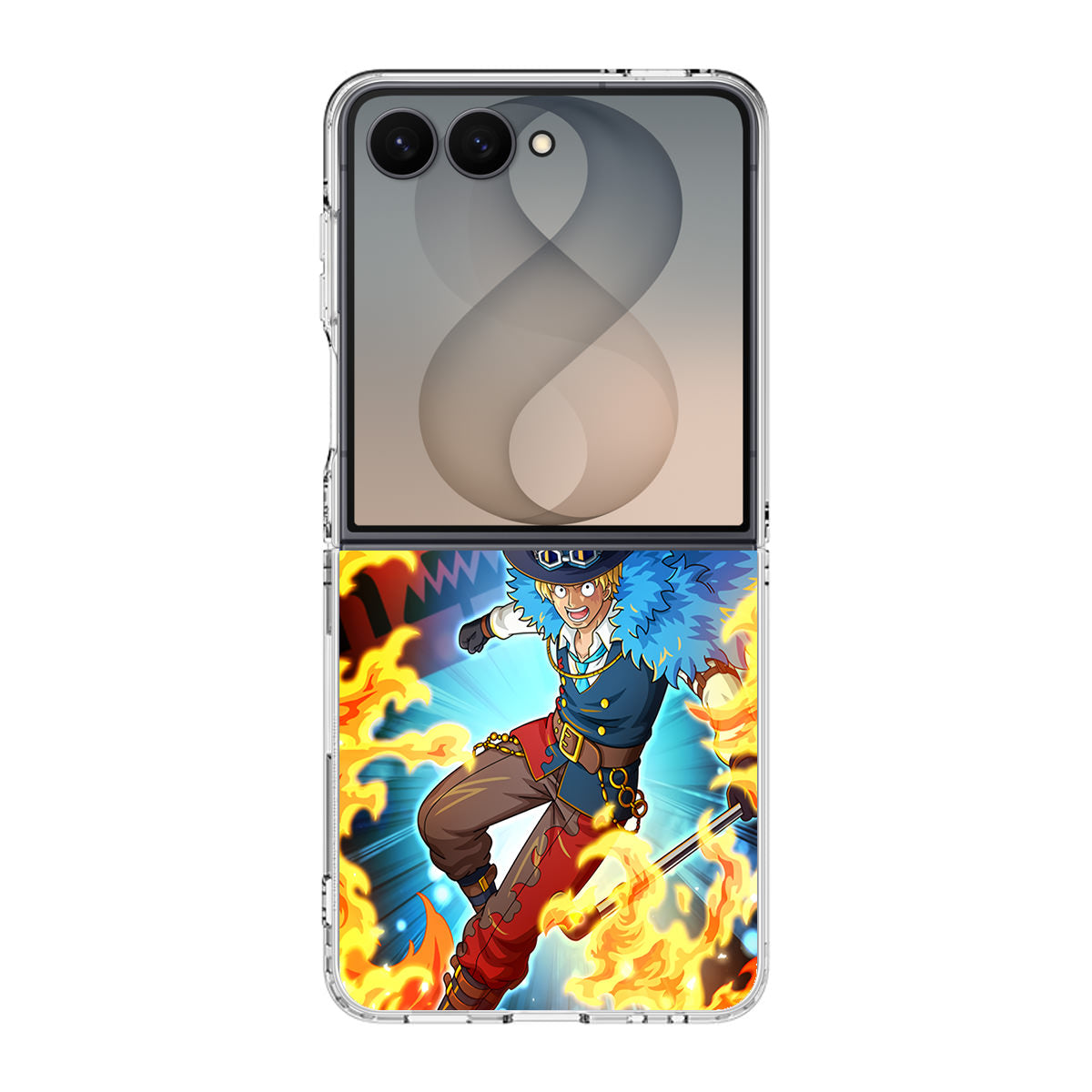 Sabo Fire Fruit Power Samsung Galaxy Z Flip 8 Case