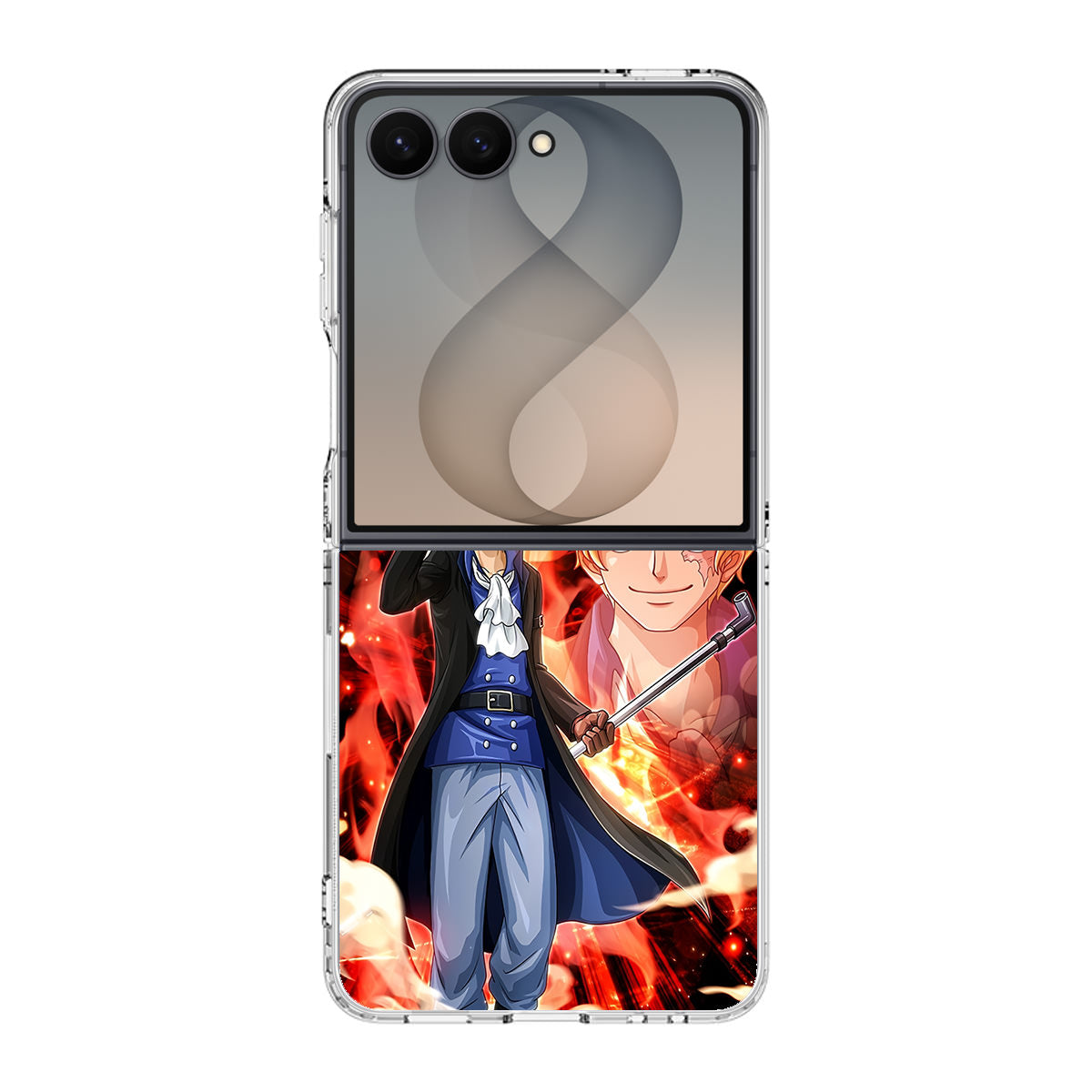 Sabo Revolutionary Army Samsung Galaxy Z Flip 8 Case