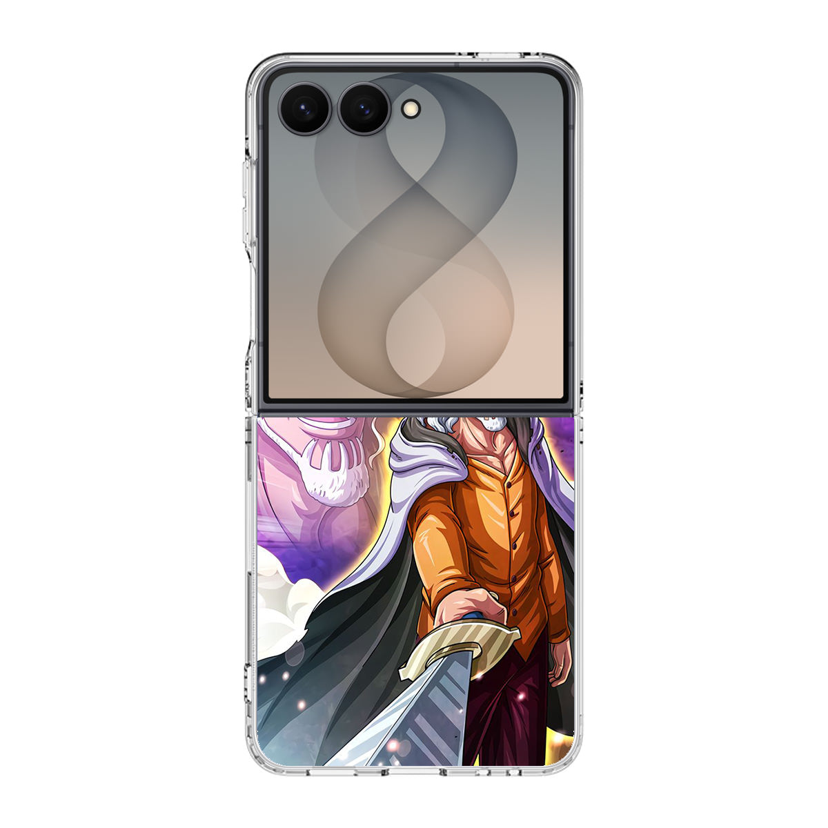 Silver Rayleigh Samsung Galaxy Z Flip 8 Case