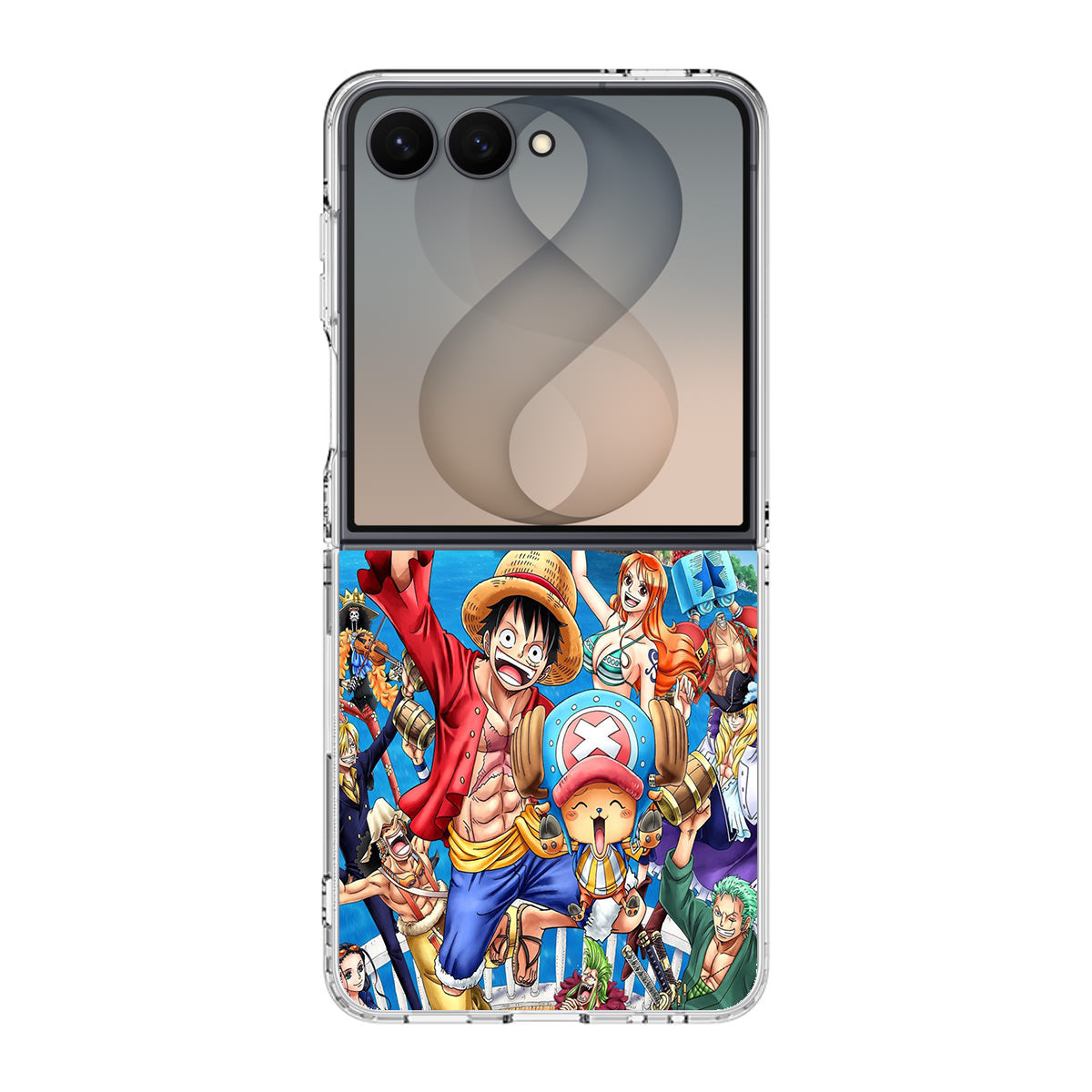 Straw Hat Pirates And Allies Samsung Galaxy Z Flip 8 Case