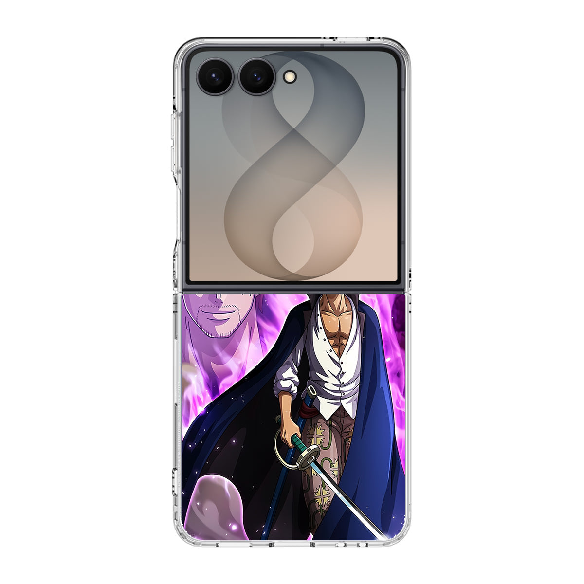 The Emperor Red Hair Shanks Samsung Galaxy Z Flip 8 Case