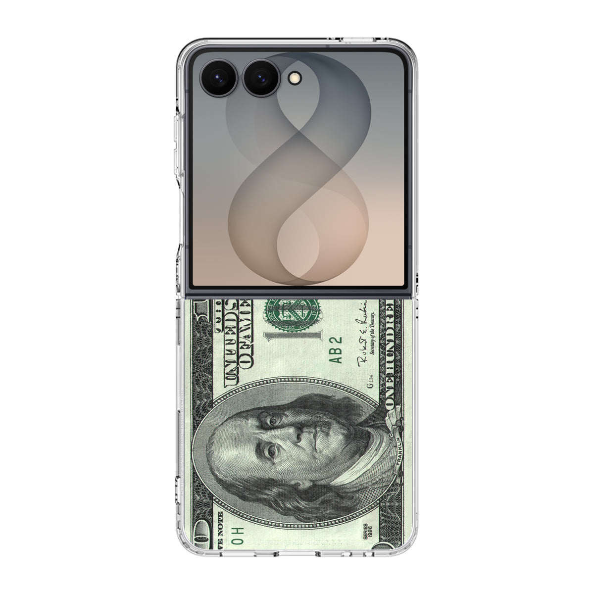 100 Dollar Samsung Galaxy Z Flip 8 Case
