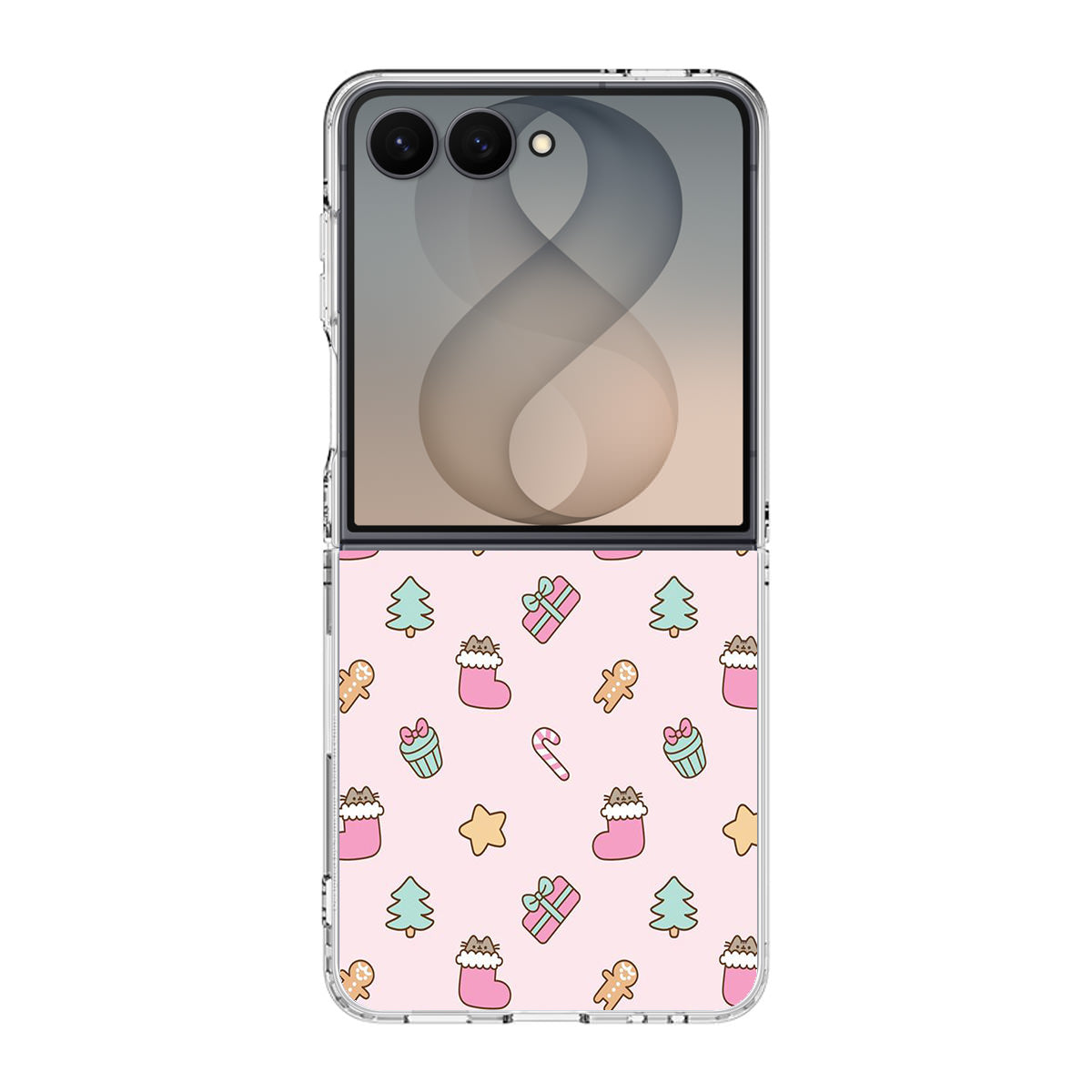 About Chrismas Pattern Samsung Galaxy Z Flip 8 Case