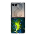 Abstract Green Blue Art Samsung Galaxy Z Flip 8 Case