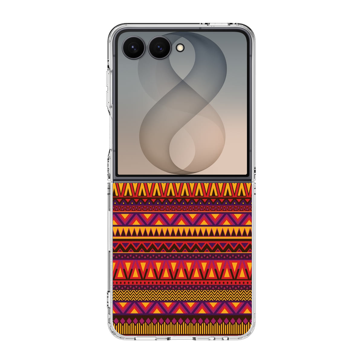 African Aztec Pattern Samsung Galaxy Z Flip 8 Case