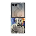Albert Einstein Smoking Samsung Galaxy Z Flip 8 Case