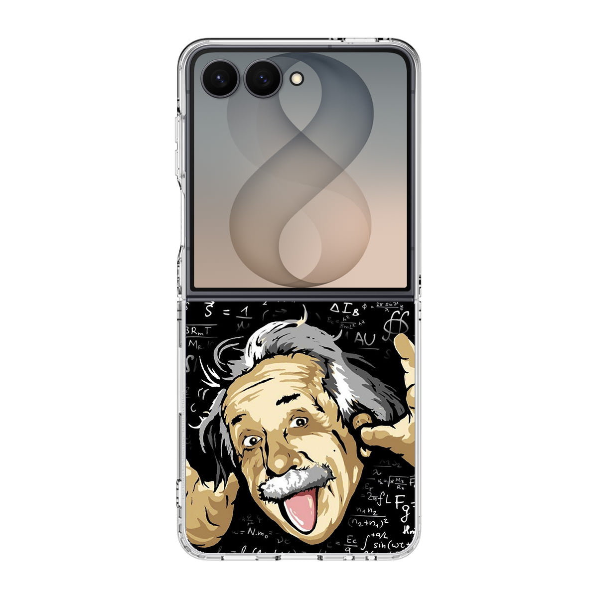 Albert Einstein's Formula Samsung Galaxy Z Flip 8 Case