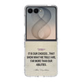 Albus Dumbledore Quote Samsung Galaxy Z Flip 8 Case