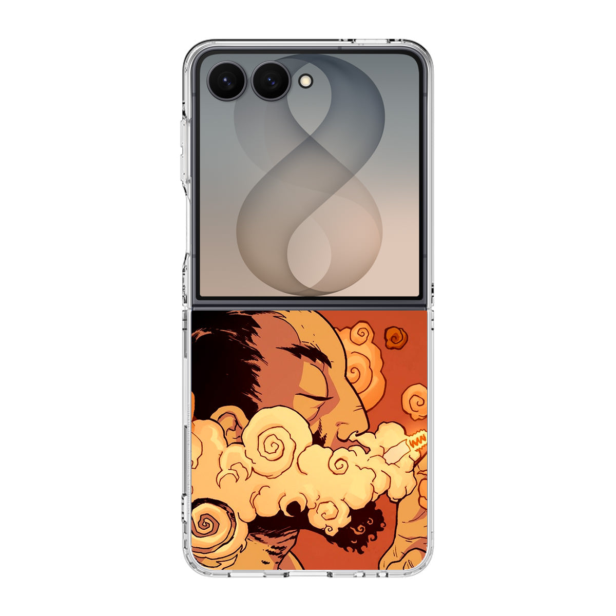 Artistic Psychedelic Smoke Samsung Galaxy Z Flip 8 Case