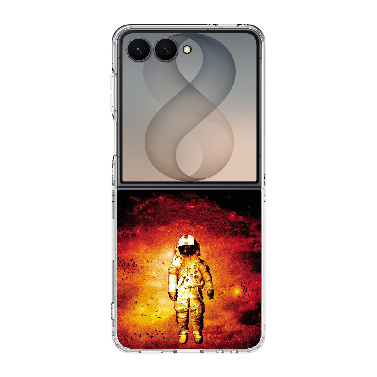 Astronaut Deja Entendu Samsung Galaxy Z Flip 8 Case