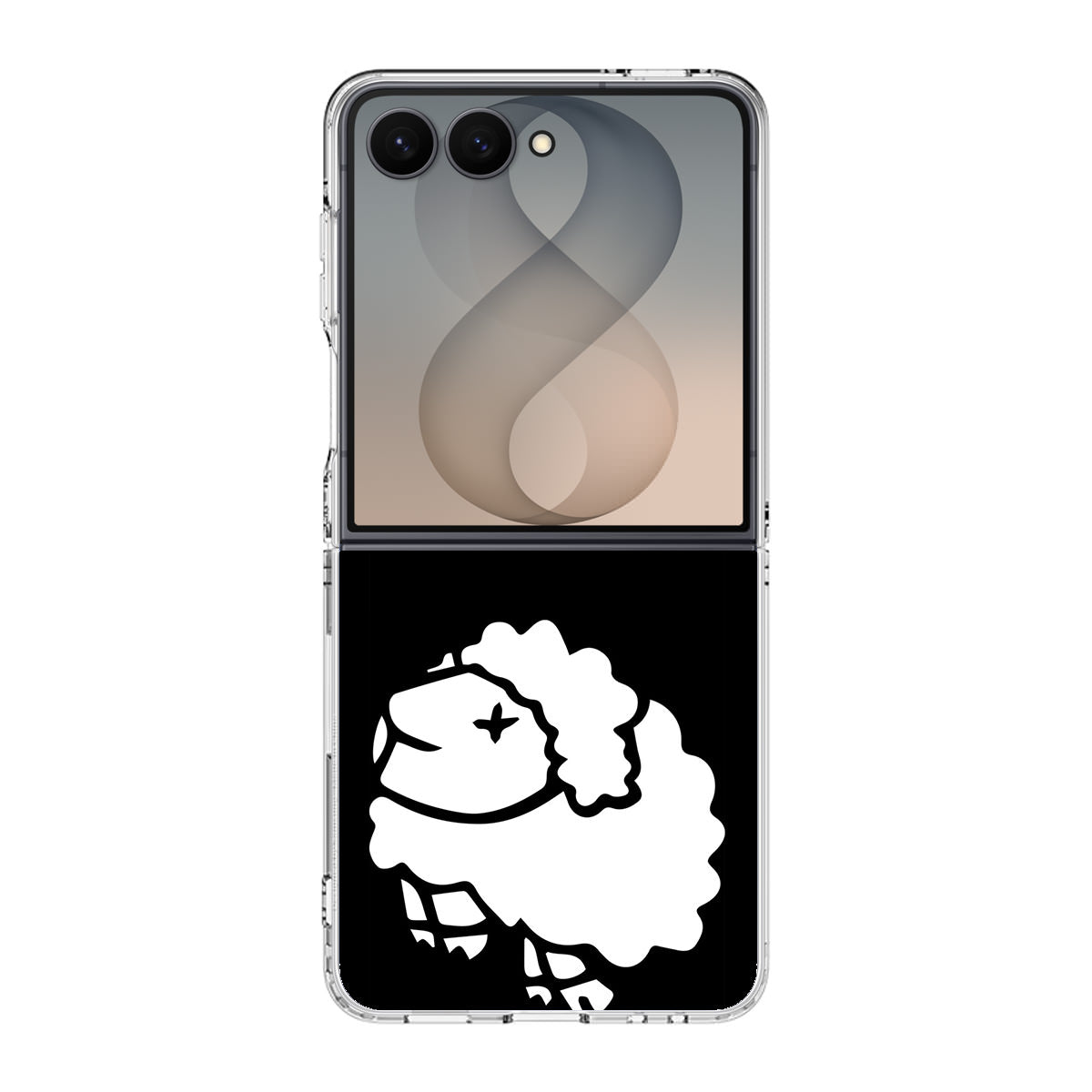 Baa Baa White Sheep Samsung Galaxy Z Flip 8 Case
