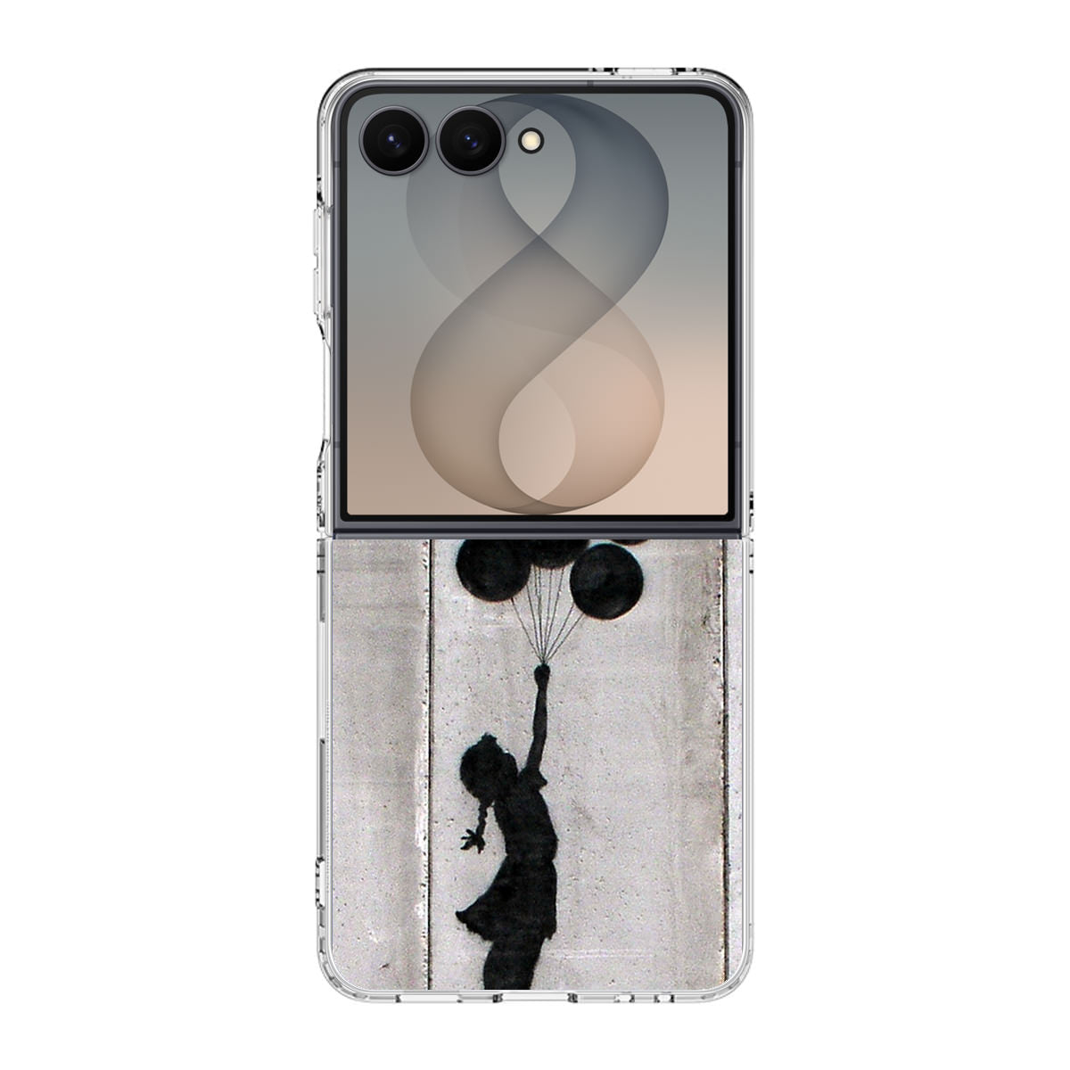 Banksy Girl With Balloons Samsung Galaxy Z Flip 8 Case