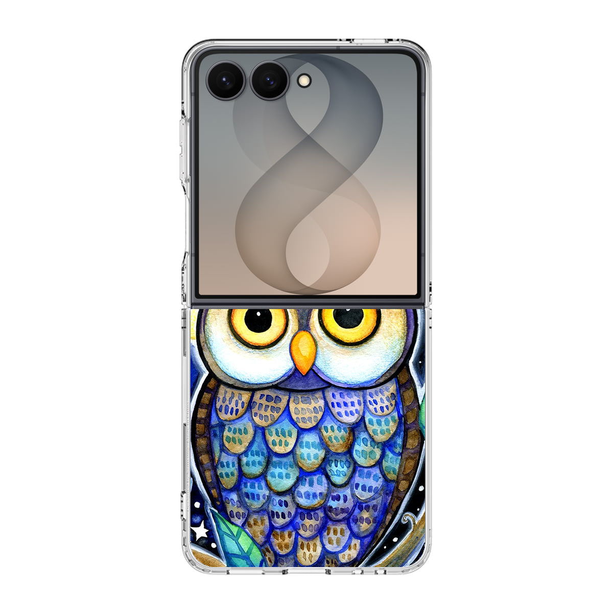 Bedtime Owl Samsung Galaxy Z Flip 8 Case