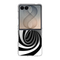 Black and White Twist Samsung Galaxy Z Flip 8 Case