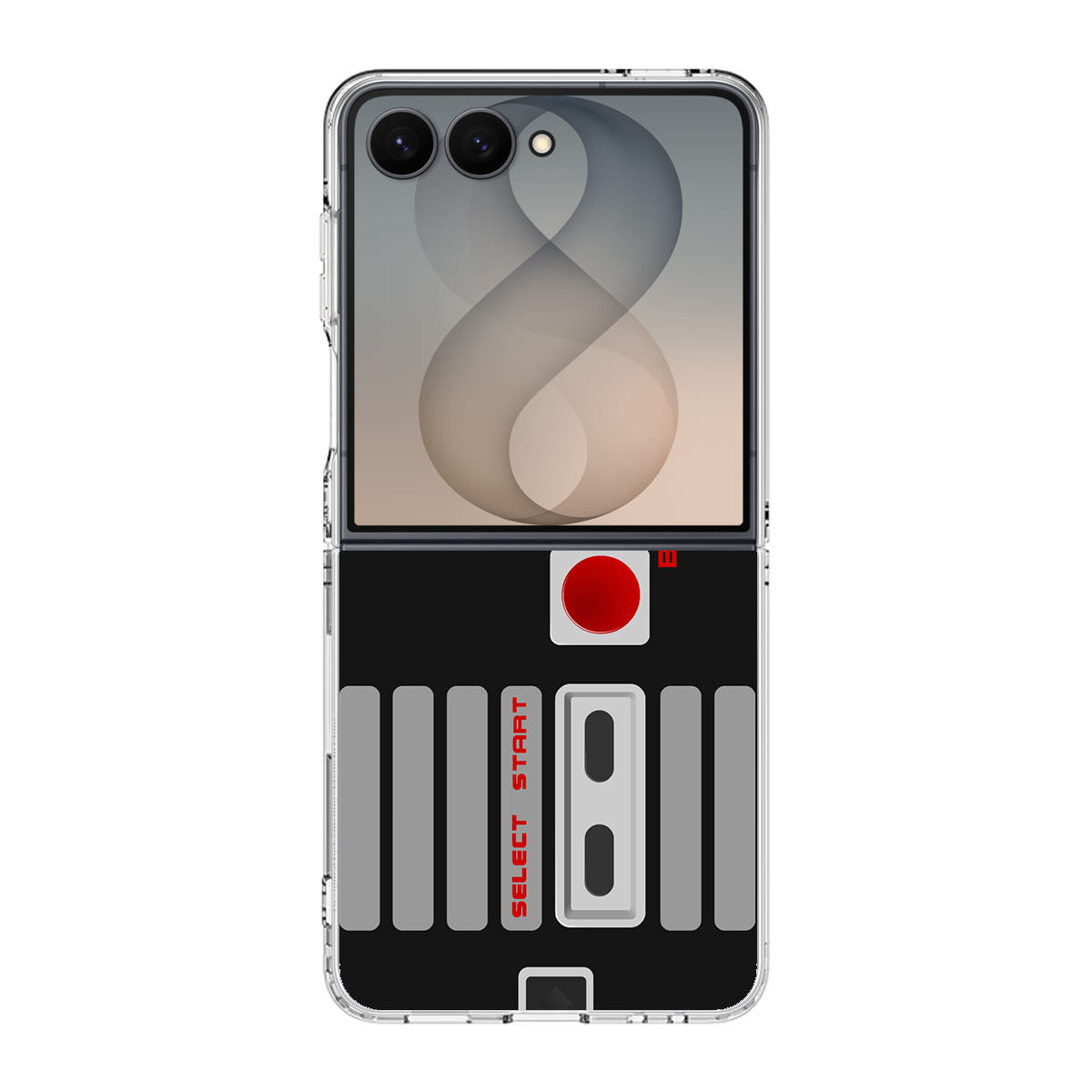 Black Console Controller Samsung Galaxy Z Flip 8 Case