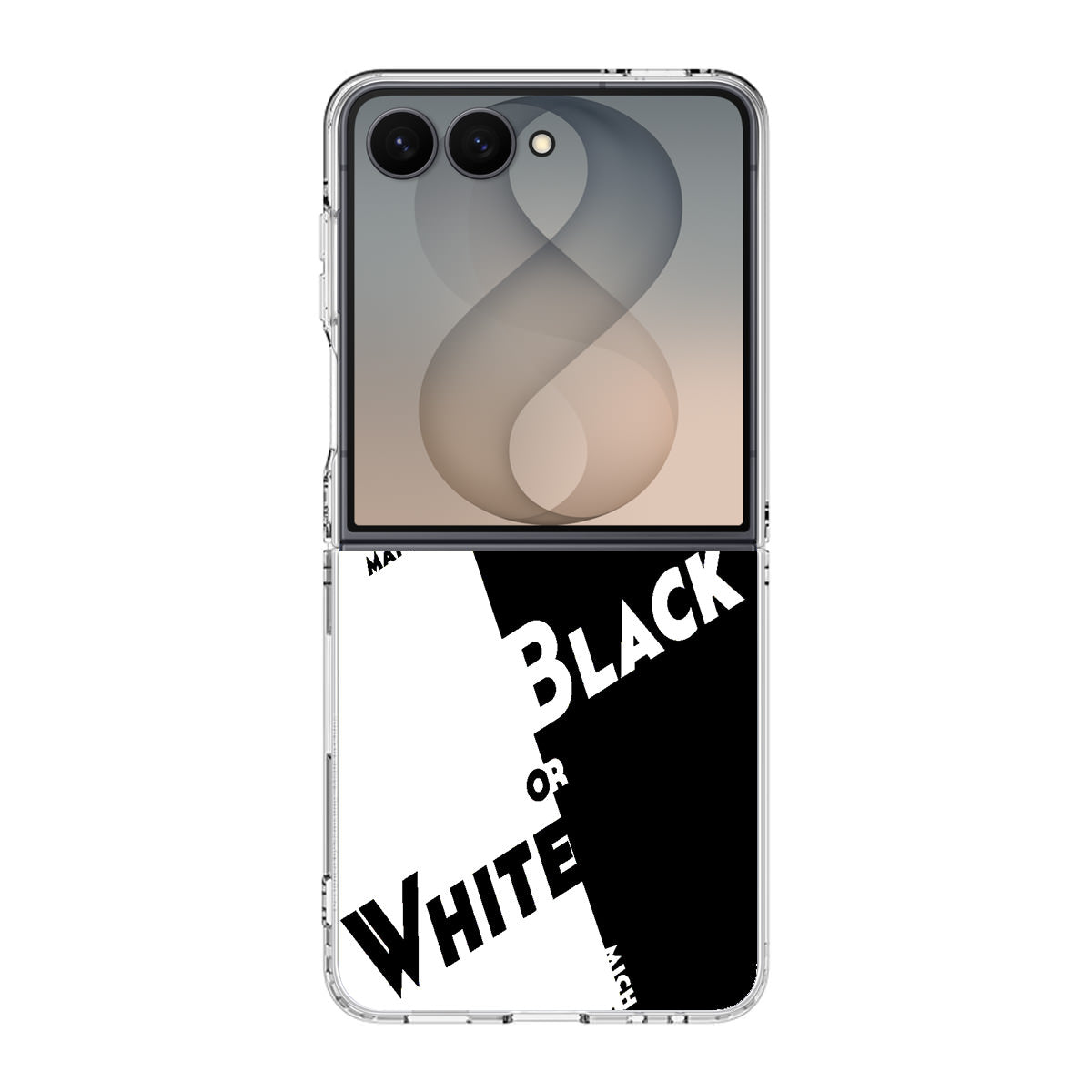 Black Or White Michael Jackson Samsung Galaxy Z Flip 8 Case