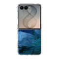 Blue Abstract Art Samsung Galaxy Z Flip 8 Case