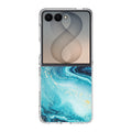 Blue Water Glitter Samsung Galaxy Z Flip 8 Case