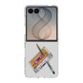 Cassete Tape Old Samsung Galaxy Z Flip 8 Case