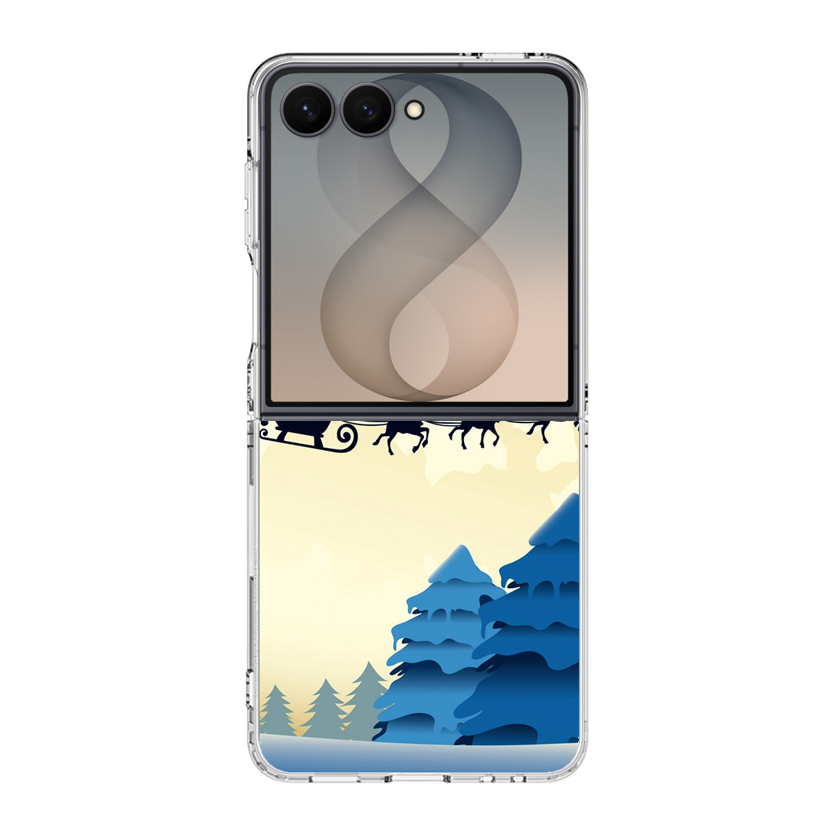Christmas Eve Samsung Galaxy Z Flip 8 Case