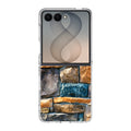 Colored Stone Piles Samsung Galaxy Z Flip 8 Case