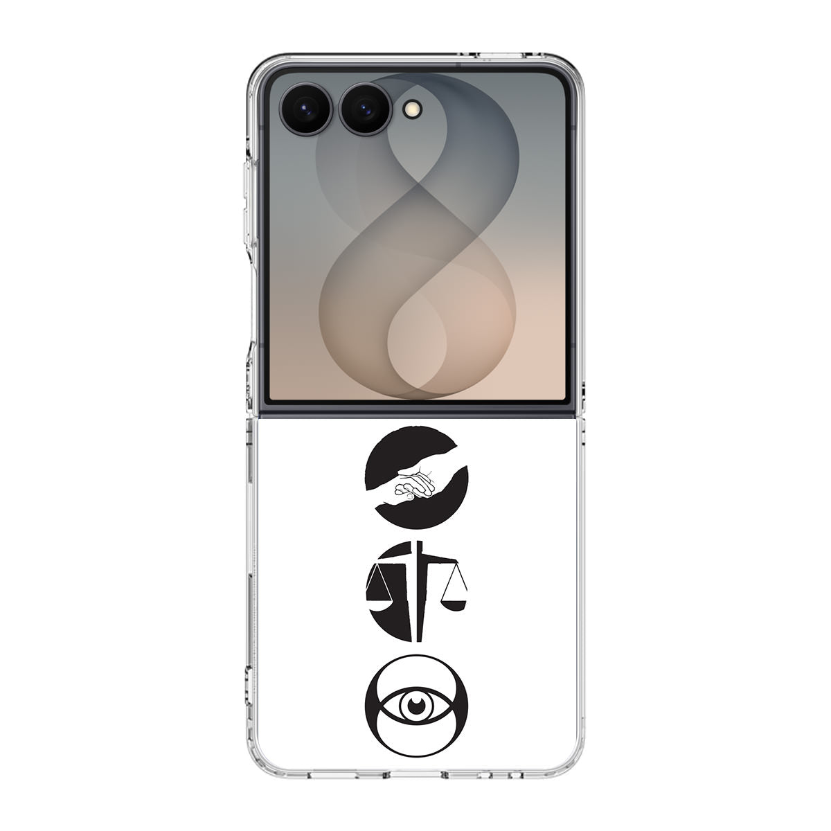 Divergent Factions Samsung Galaxy Z Flip 8 Case