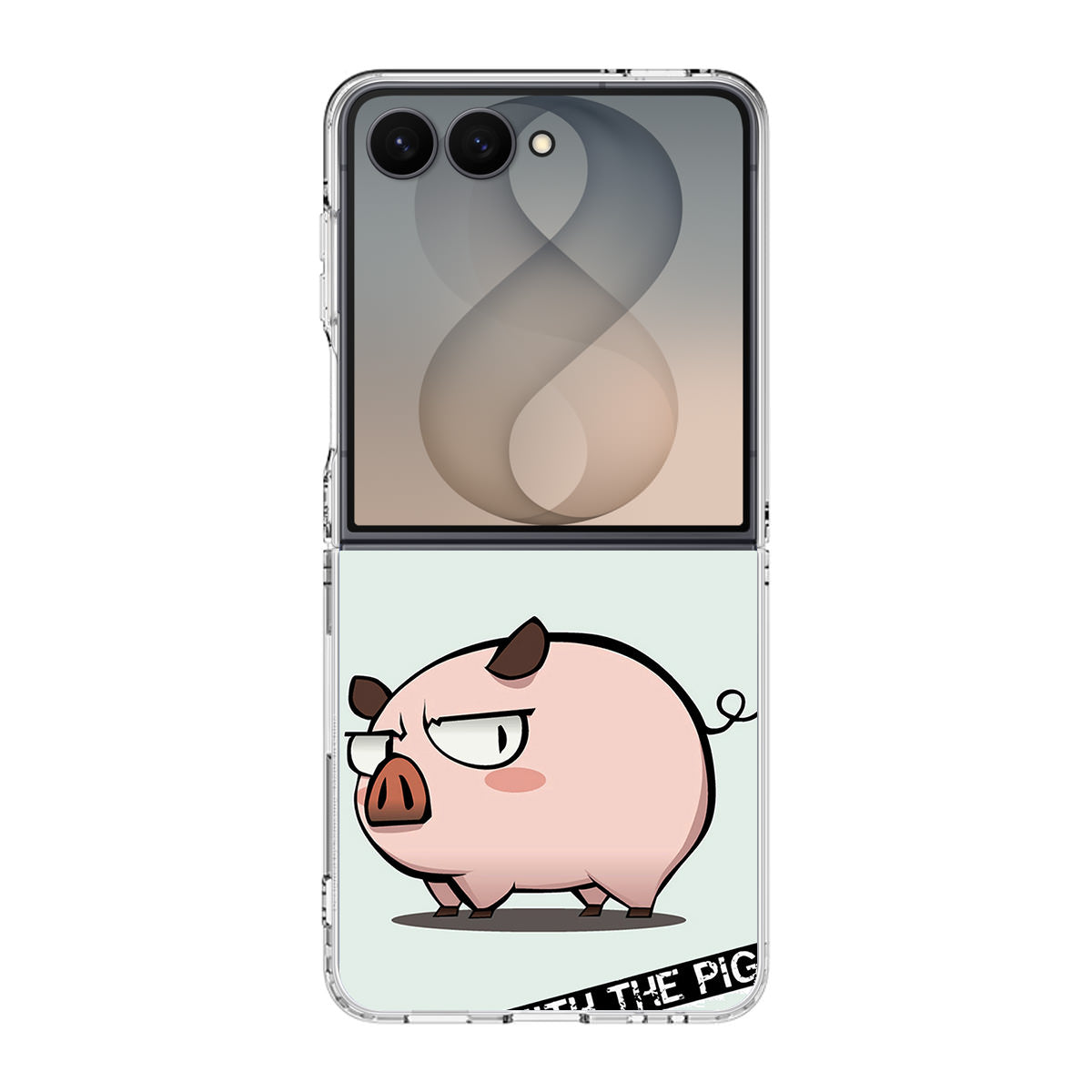 Dont Mess With The Pig Samsung Galaxy Z Flip 8 Case