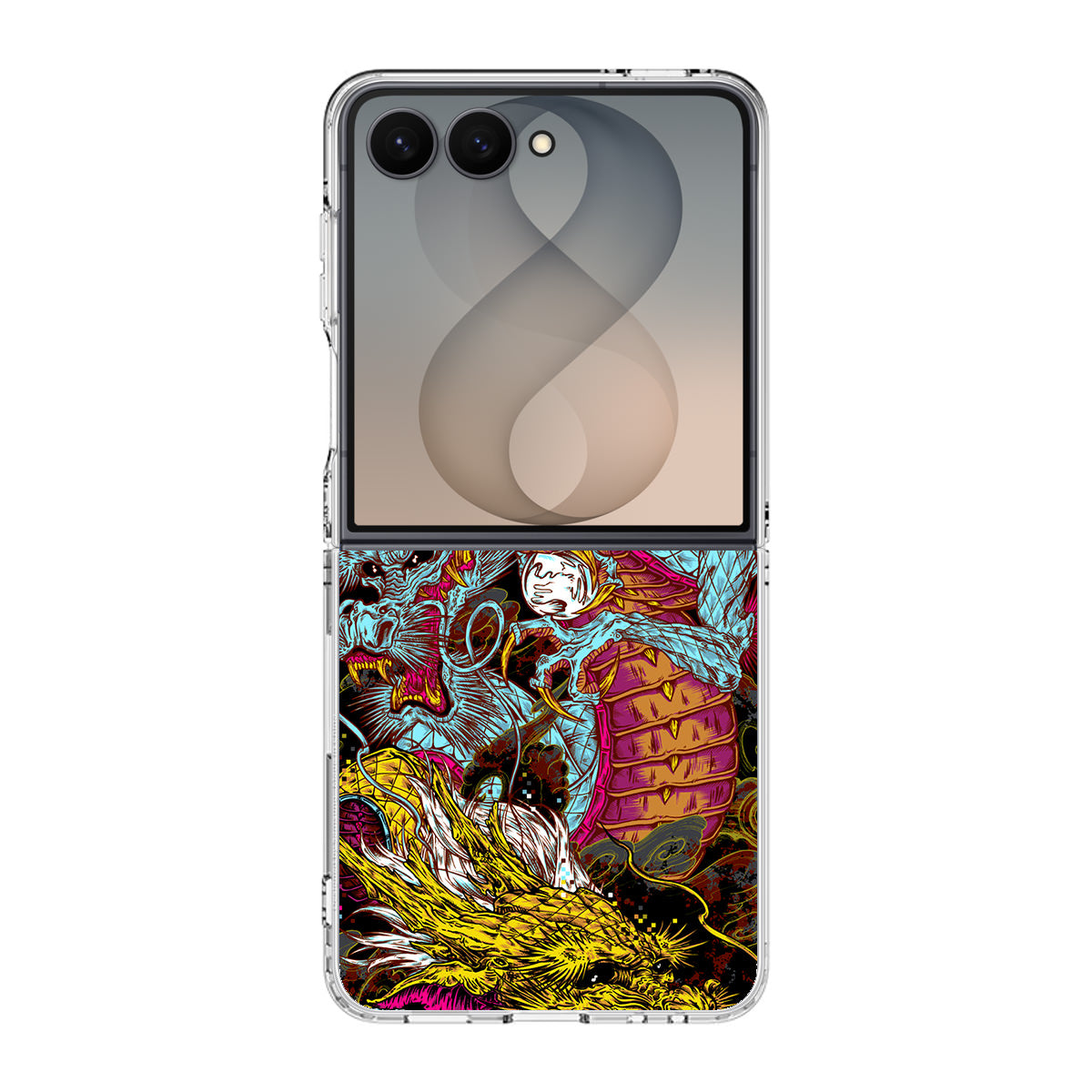 Double Dragons Samsung Galaxy Z Flip 8 Case