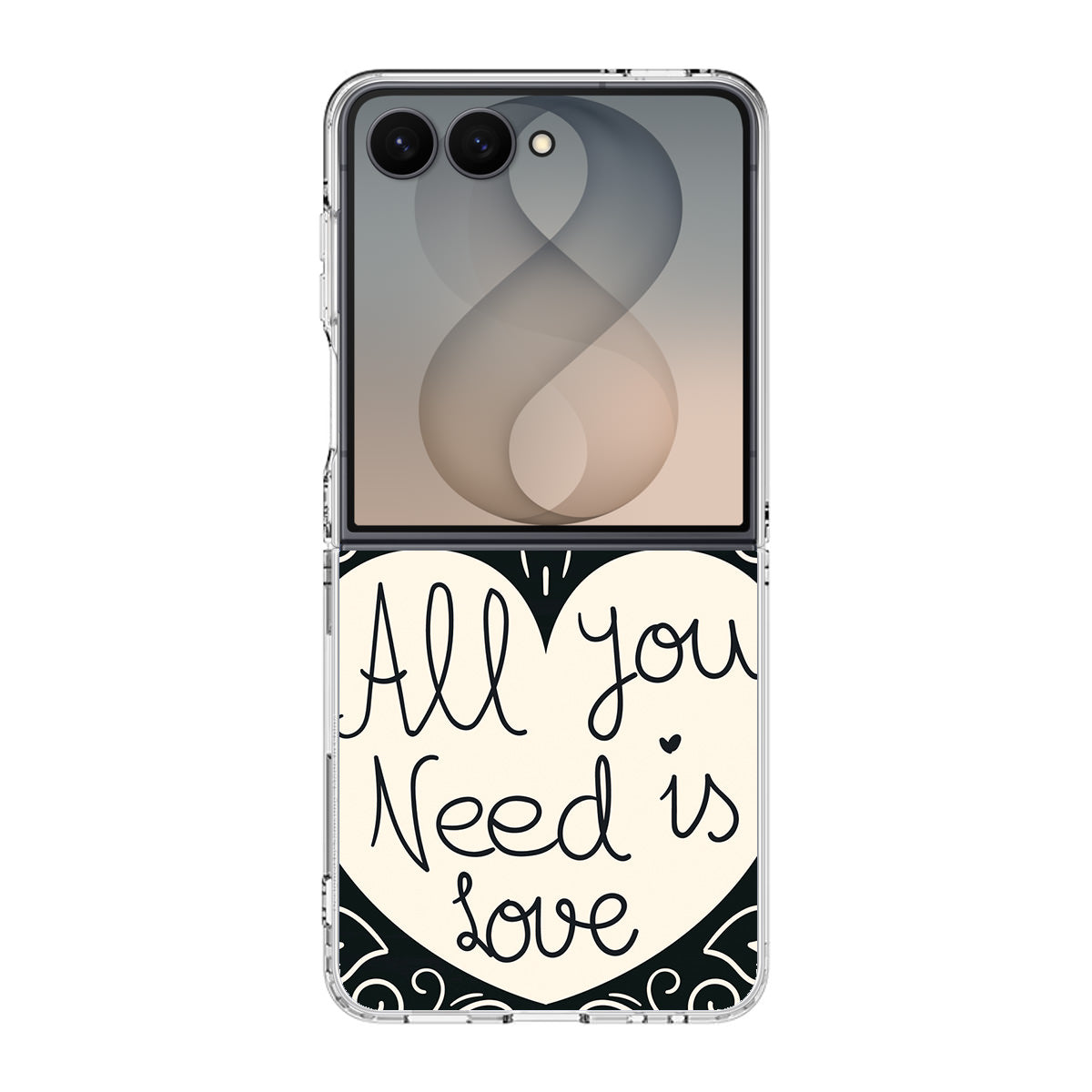 Drawn Love Samsung Galaxy Z Flip 8 Case