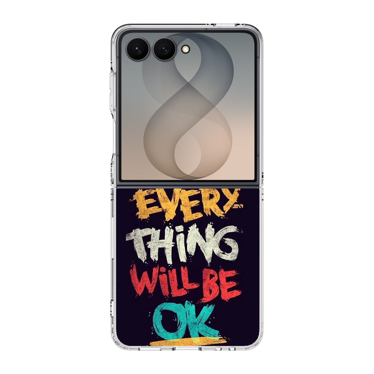 Everything Will Be Ok Samsung Galaxy Z Flip 8 Case