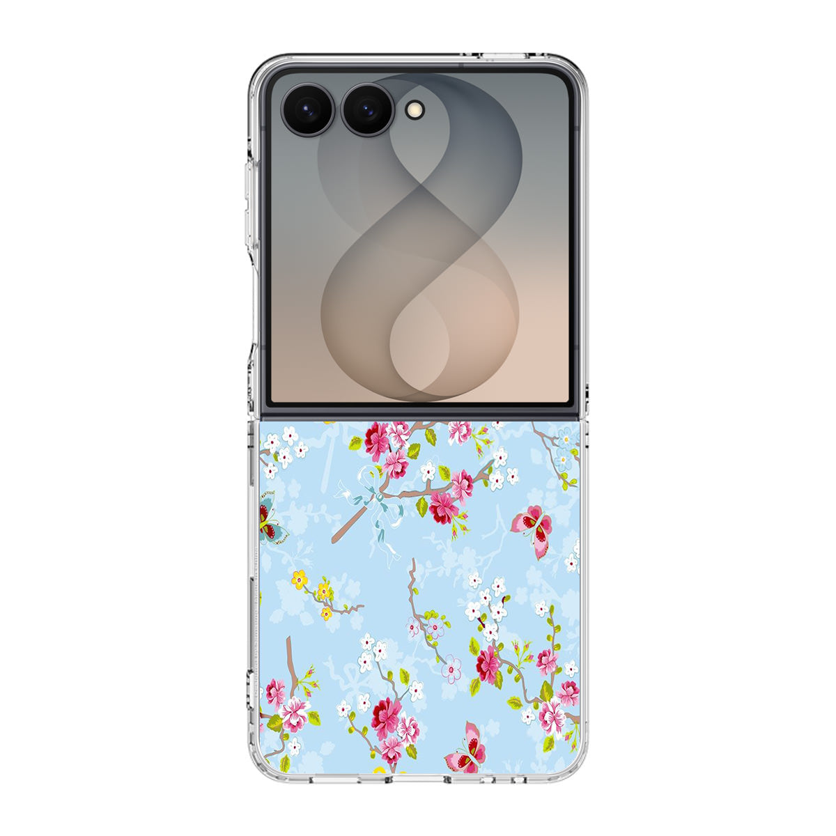 Floral Summer Wind Samsung Galaxy Z Flip 8 Case